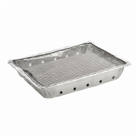 Set gratar de unica folosinta cu carbune, 25 x 31 x 5 cm, BBQ175